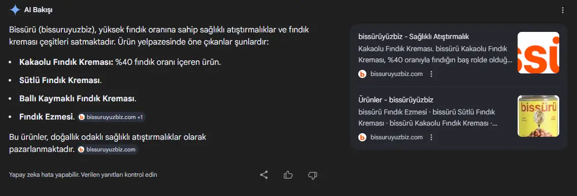 bissürü projesi uygulama arayüzü ve detay görseli